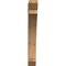 Ekena Millwork Thorton Slat Rough Sawn Bracket, Western Red Cedar, 4"W x 24"D x 32"H BKT04X24X32THR06RWR - alternate 2